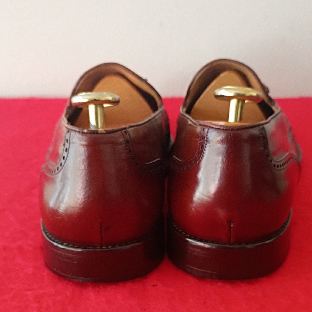 Mezlan Dark Brown Tassel Loafers - Picture 6 of 10